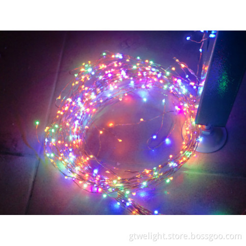 600LEDs, for Christmas Trees, Copper Wire LED Vines String Light